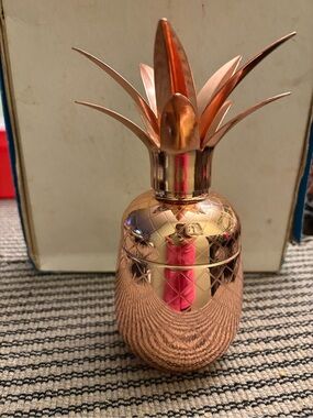 Rose Gold Pineapple shaker Decorative Home Accent